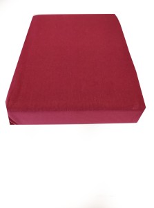 Prześcieradło JERSEY 180x200 Bordo