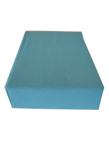 Prześcieradło JERSEY  180x200 TURKUS